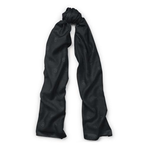 Ralph Lauren Rl Silk-wool Scarf Black