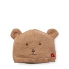 Ralph Lauren Embroidered Bear Hat Brown 3-9m