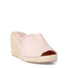 Ralph Lauren Carlynda Linen Espadrille Dusty Pink