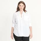 Ralph Lauren Lauren Woman Jersey Workshirt Modern Cream