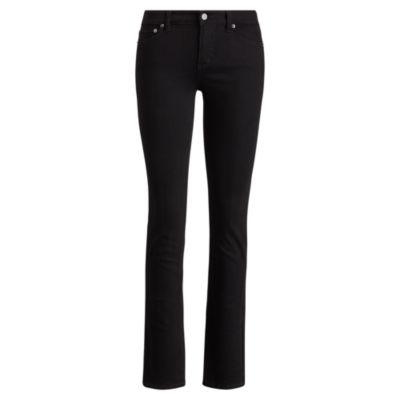 Ralph Lauren Premier Straight Jean Jet Black Wash