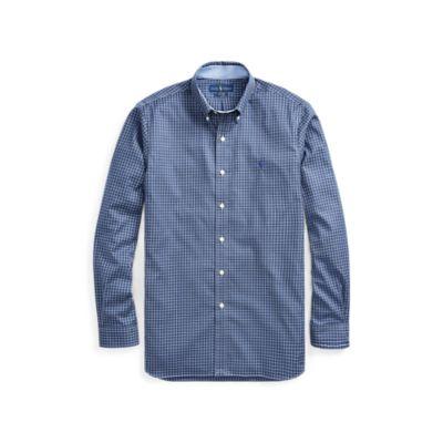 Ralph Lauren Classic Fit Easy Care Shirt Navy/white