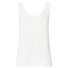 Ralph Lauren Lennox Satin Top Off White