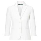 Ralph Lauren Lauren Twill 2-button Jacket White