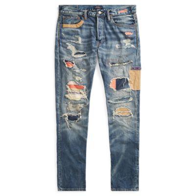 Ralph Lauren Sullivan Slim Distressed Jean Pacific