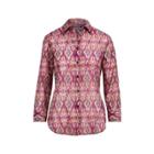 Ralph Lauren Cotton-silk Button-down Shirt Multi Mp