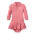 Ralph Lauren Polo Dress & Bloomer Dolce Pink 9m