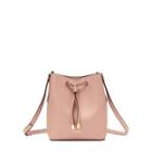 Ralph Lauren Mini Debby Drawstring Bag Rose Smoke/porcini