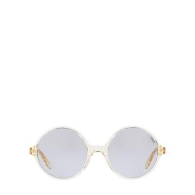 Ralph Lauren Oversize Round Sunglasses Pinot Grigio