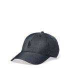 Ralph Lauren Cotton-blend Baseball Cap Barclay Heather/grey