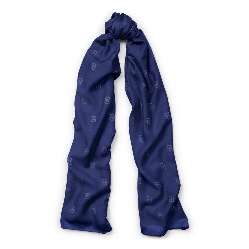 Ralph Lauren Rl Silk-wool Scarf Navy