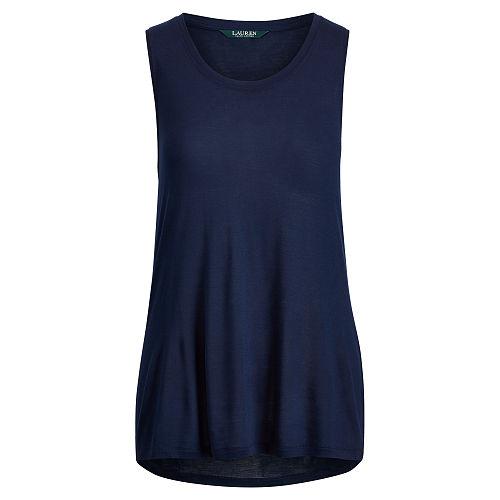 Ralph Lauren Lauren Jersey Scoopneck Top