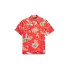 Ralph Lauren Classic Fit Camp Shirt Crane Hawaiian
