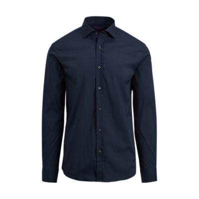 Ralph Lauren Stretch Poplin Shirt Navy