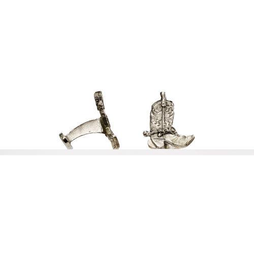 Ralph Lauren Cowboy Boot Cuff Links Silver