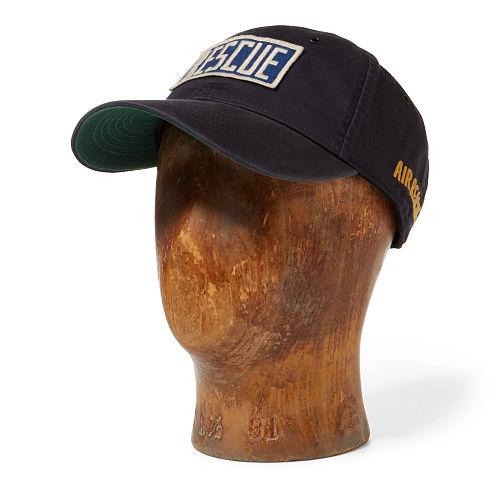 Ralph Lauren Rrl Wool-blend Captain's Cap Navy