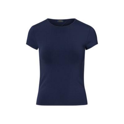 Ralph Lauren Cutout-back Tee Navy