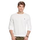 Polo Ralph Lauren Cotton Spa Terry Sweatshirt White