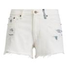 Polo Ralph Lauren Cutoff Denim Short White