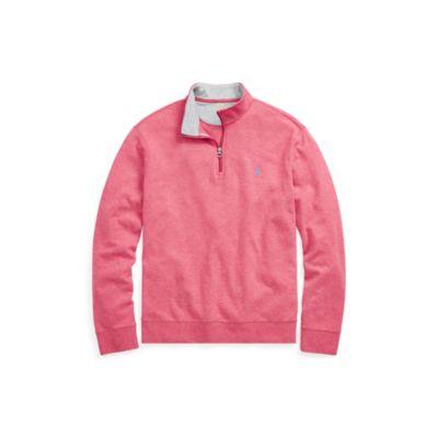 Ralph Lauren Luxury Jersey Pullover Salmon Heather 1x Big