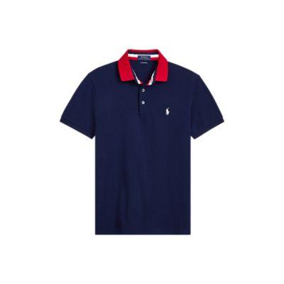 Ralph Lauren Classic Fit Mesh Polo Shirt Cruise Navy 3x Big