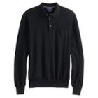 Polo Ralph Lauren Collared Cotton Sweater Polo Black