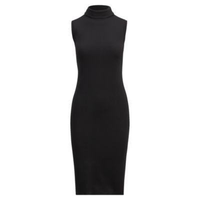 Ralph Lauren Merino Wool Turtleneck Dress Black