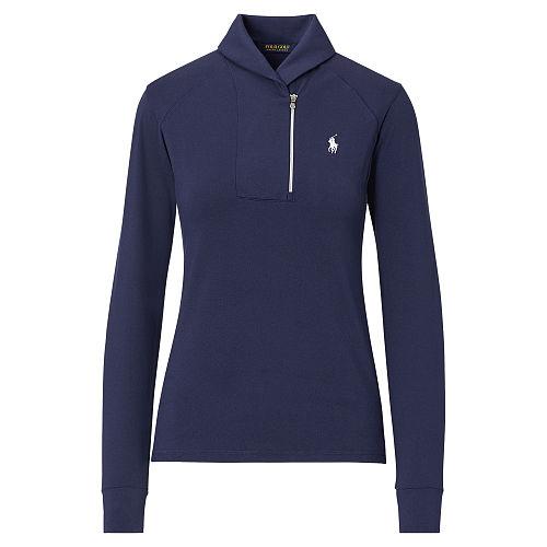 Ralph Lauren Golf Shawl-collar Half-zip Pullover French Navy