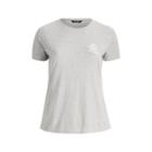 Ralph Lauren Beaded-monogram Jersey T-shirt Pearl Grey Heather
