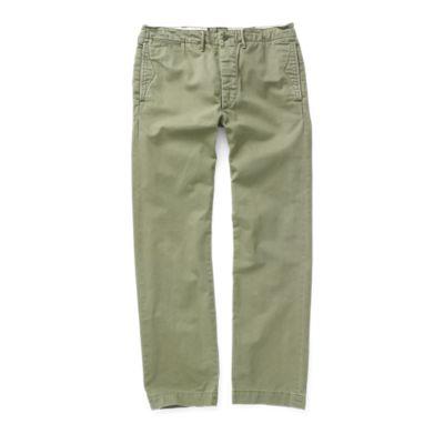Ralph Lauren Cotton Officer's Chino Olive