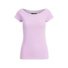 Ralph Lauren Cotton Off-the-shoulder Top Fresh Orchid