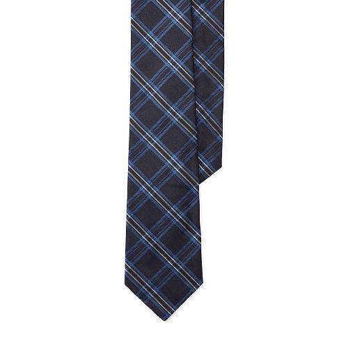 Polo Ralph Lauren Plaid Silk Tie Navy/blue
