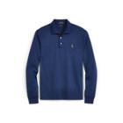 Ralph Lauren Classic Fit Long-sleeve Polo Monroe Blue Heather 1x Big
