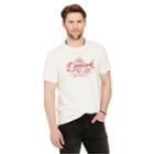 Ralph Lauren Denim & Supply Cotton Jersey Graphic Tee Antique Cream Red Hook