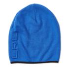 Ralph Lauren Lauren Active Slouchy Wool-blend Hat Blue/black