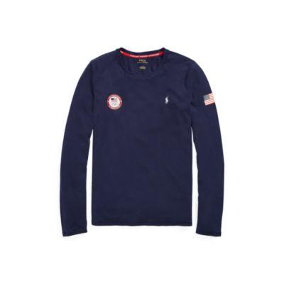 Ralph Lauren Team Usa Ceremony T-shirt French Navy