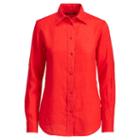 Ralph Lauren Lauren Linen Roll-cuff Shirt Fresh Tomato