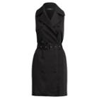 Polo Ralph Lauren Satin Sleeveless Dress Polo Black