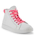 Ralph Lauren Pink Pony Pink Pony Leather Sneaker White
