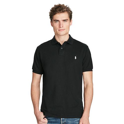 Polo Ralph Lauren Custom Fit Stretch Mesh Polo Polo Black
