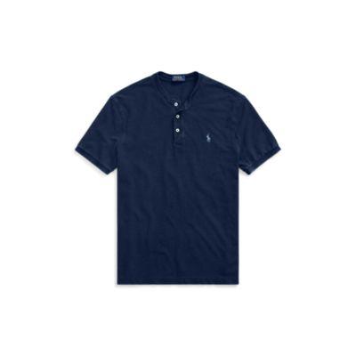 Ralph Lauren Featherweight Mesh Henley Dark Indigo
