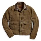 Ralph Lauren Rrl Roughout-suede Jacket