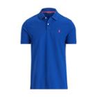 Ralph Lauren Custom Slim Stretch Mesh Polo Heritage Royal