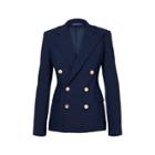 Ralph Lauren The Rl Blazer In Stretch Wool Navy