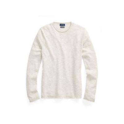 Ralph Lauren Cashmere Rollneck Sweater Stone Grey Heather