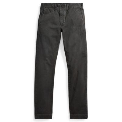 Ralph Lauren Slim Fit Cotton Chino Sulfur Black