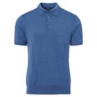Polo Ralph Lauren Pima Short-sleeve Sweater Denim Heather