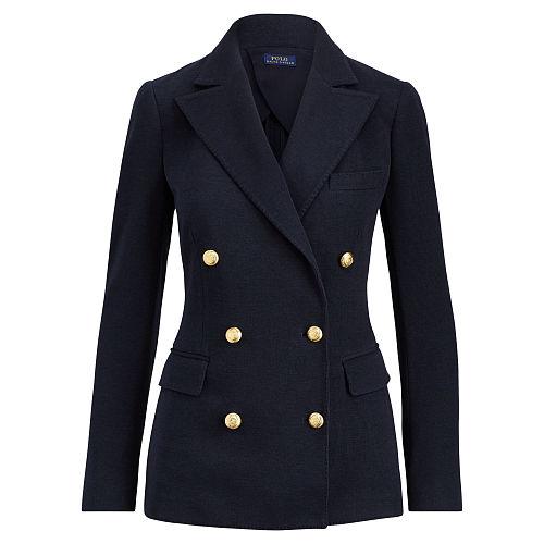 Polo Ralph Lauren Knit Double-breasted Blazer