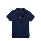 Ralph Lauren Cotton Interlock Polo Shirt French Navy 6m