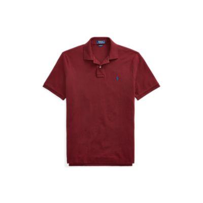 Ralph Lauren Classic Fit Mesh Polo Shirt Classic Wine 3x Big